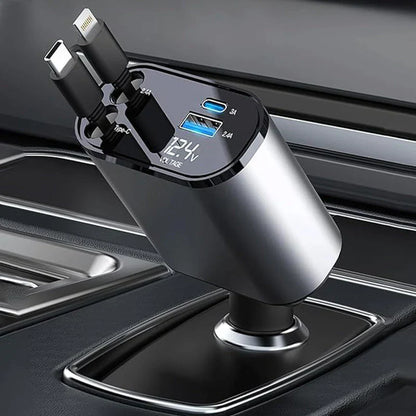 Connect Retractable Car Charger