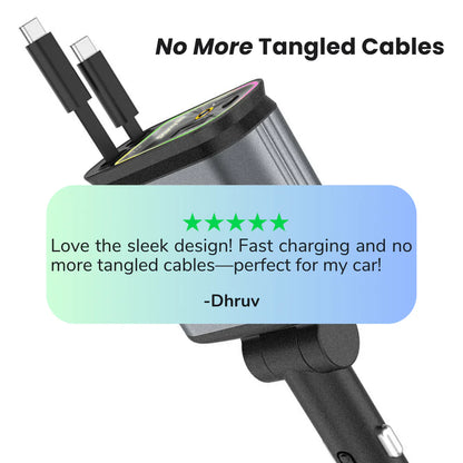 Connect Retractable Car Charger